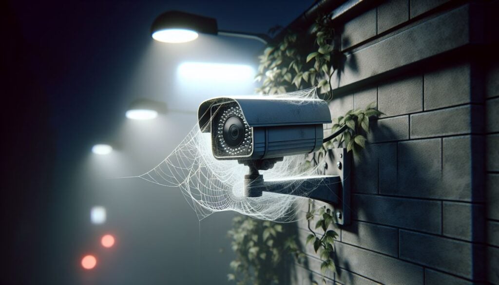 Spiber Camera Spider Web On Security Camera - How To Keep Them Away! - SecurityCamHQ